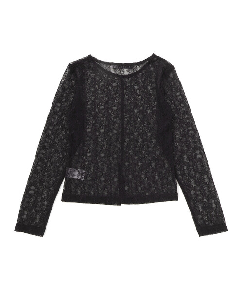 ZIDDY（ジディ）の「チュールレースアップTシャツセット(130~160cm)（その他トップス・キッズ・グレー/ブラック・150cm/140cm/130cm/FREE）」の14枚目の写真