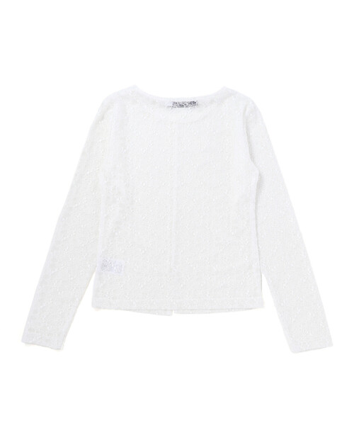 ZIDDY（ジディ）の「チュールレースアップTシャツセット(130~160cm)（その他トップス・キッズ・グレー/ブラック・150cm/140cm/130cm/FREE）」の20枚目の写真