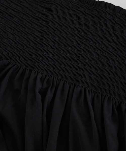 ROPE' PICNIC（ロペピクニック）の「シャーリングドッキングロングスリーブカットソー/リンクコーデ（Tシャツ/カットソー・レディース・ライトグリーン/ブラック系その他/ブラウン系その他/ベージュ系その他2・FREE）」の19枚目の写真