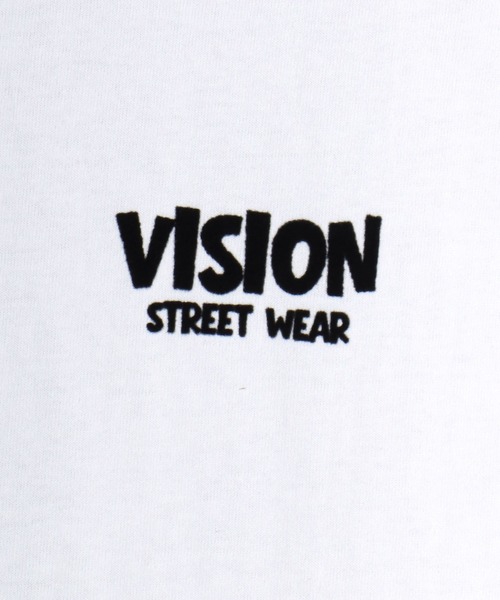 VISION STREET WEAR(ヴィジョンストリートウェア)の「VISION STREET WEAR/ヴィジョンストリートウェア オーバーサイズ フロント/バックプリント ロゴ ワンポイント 半袖Tシャツ/レディース メンズ(Tシャツ/カットソー・メンズ・ホワイト系その他/ブラック系その他/ブラック/ホワイト系その他2/ホワイト系その他3/ブラック系その他2/ブラック系その他3/ホワイト・LL/M/L)」の20枚目の写真