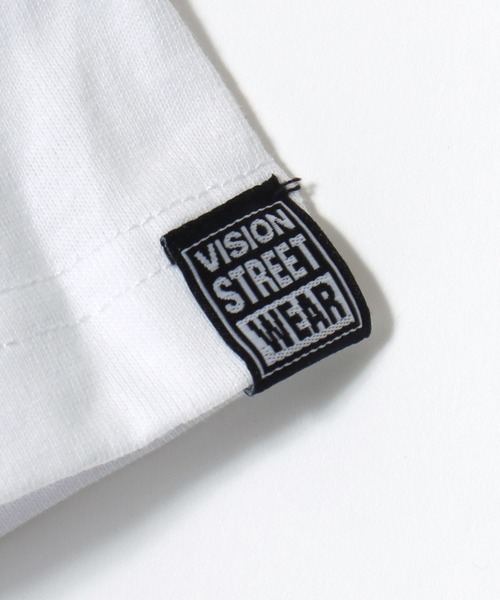 VISION STREET WEAR(ヴィジョンストリートウェア)の「VISION STREET WEAR/ヴィジョンストリートウェア オーバーサイズ フロント/バックプリント ロゴ ワンポイント 半袖Tシャツ/レディース メンズ(Tシャツ/カットソー・メンズ・ホワイト系その他/ブラック系その他/ブラック/ホワイト系その他2/ホワイト系その他3/ブラック系その他2/ブラック系その他3/ホワイト・LL/M/L)」の16枚目の写真