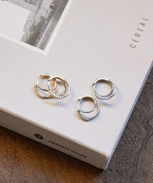 green label relaxing | 【WEB限定】ダブルライン フープピアス(ピアス(両耳用))