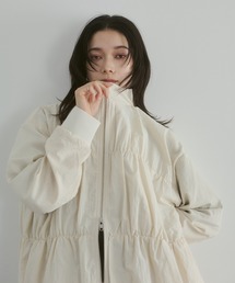 hunch（ハンチ）の「ナイロン シャーリングWジップブルゾン（ブルゾン）」