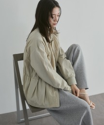 hunch（ハンチ）の「ナイロン シャーリングWジップブルゾン（ブルゾン）」