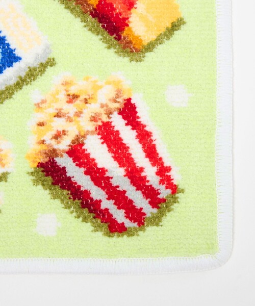 feiler（フェイラー）の「【別注】＜FEILER＞EIGHTIES ハンカチ（ハンカチ/ハンドタオル・レディース・ホワイト/ライム・FREE）」の4枚目の写真