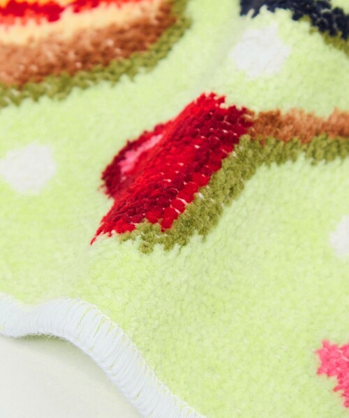 feiler（フェイラー）の「【別注】＜FEILER＞EIGHTIES ハンカチ（ハンカチ/ハンドタオル・レディース・ホワイト/ライム・FREE）」の5枚目の写真