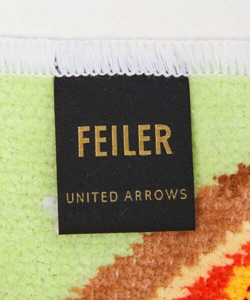 feiler（フェイラー）の「【別注】＜FEILER＞EIGHTIES ハンカチ（ハンカチ/ハンドタオル・レディース・ホワイト/ライム・FREE）」の6枚目の写真