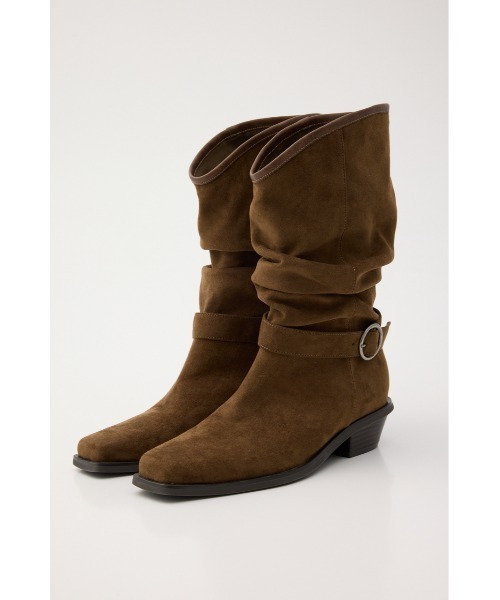 LAGUA GEM（ラグアジェム）の「FORWARD DROP BELT ブーツ（ブーツ・レディース・ブラウン/ブラック・MEDIUM/SMALL/LARGE）」の6枚目の写真