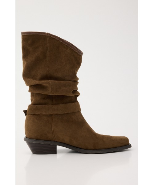 LAGUA GEM（ラグアジェム）の「FORWARD DROP BELT ブーツ（ブーツ・レディース・ブラウン/ブラック・MEDIUM/SMALL/LARGE）」の9枚目の写真