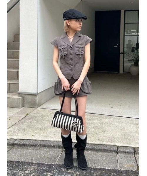 LAGUA GEM(ラグアジェム)の「FORWARD DROP BELT ブーツ(ブーツ・レディース・ブラウン/ブラック・MEDIUM/SMALL/LARGE)」の9枚目の写真
