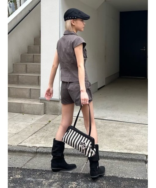LAGUA GEM(ラグアジェム)の「FORWARD DROP BELT ブーツ(ブーツ・レディース・ブラウン/ブラック・MEDIUM/SMALL/LARGE)」の10枚目の写真