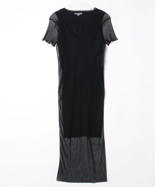 kotohayokozawa（コトハヨコザワ）の「GHOST TODO DRESS *SHORT SLEEVE TDX6S-GHDR03-INR（ワンピース・メンズ・ブラック・1）」の2枚目の写真