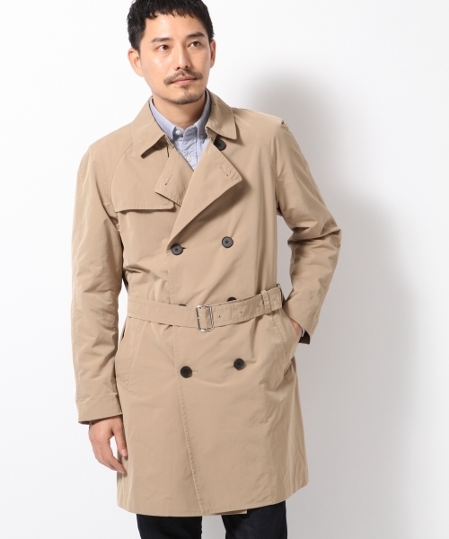 GLOBAL WORK(グローバルワーク)の「【WEB限定価格】トレンチコート/705467(トレンチコート・メンズ・ダークブルー/ベージュ・LARGE/MEDIUM)」の12枚目の写真
