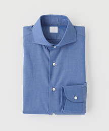 Sillage (シアージ) WOOL TROPICAL OVERSHIRTS S/S EX SL24SS-OSSTW-NV