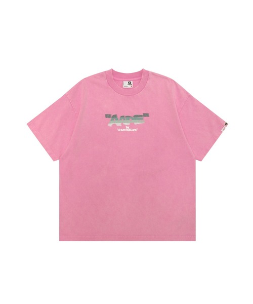AAPE BY A BATHING APE(エーエイプバイアベイシングエイプ)の「AAPE FANCY MAIN TEE(Tシャツ/カットソー・メンズ・ライトピンク・LARGE/MEDIUM/SMALL/X-LARGE)」の2枚目の写真