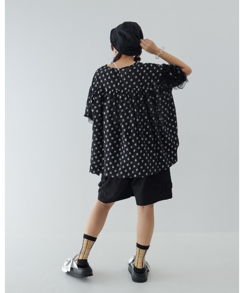 unica（ユニカ）の「ダブルフリルショートパンツ  laides（その他パンツ・レディース・ピンク/ブラック/グレー・F）」の9枚目の写真