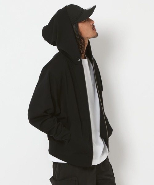 HEREIAM（ヘレイアム）の「【HEREIAM MEN】ユニセックス/バックグラフィックパーカー（パーカー・メンズ・グレー/ブラック・LARGE/MEDIUM）」の8枚目の写真