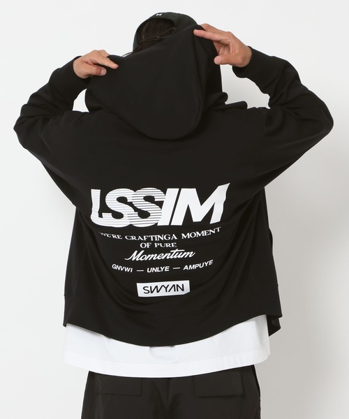 HEREIAM（ヘレイアム）の「【HEREIAM MEN】ユニセックス/バックグラフィックパーカー（パーカー・メンズ・グレー/ブラック・LARGE/MEDIUM）」の10枚目の写真