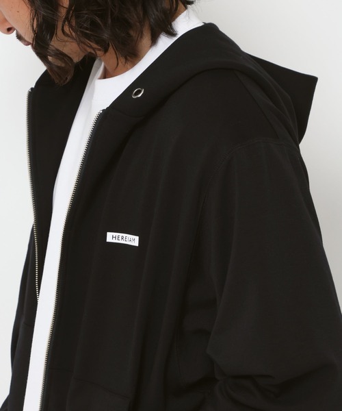 HEREIAM（ヘレイアム）の「【HEREIAM MEN】ユニセックス/バックグラフィックパーカー（パーカー・メンズ・グレー/ブラック・LARGE/MEDIUM）」の12枚目の写真