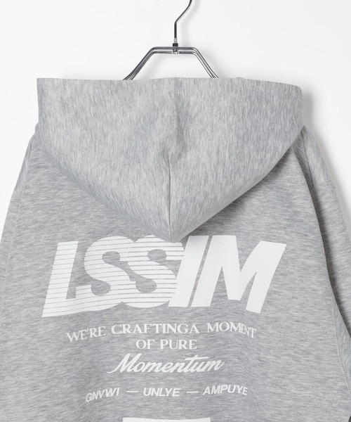 HEREIAM（ヘレイアム）の「【HEREIAM MEN】ユニセックス/バックグラフィックパーカー（パーカー・メンズ・グレー/ブラック・LARGE/MEDIUM）」の20枚目の写真