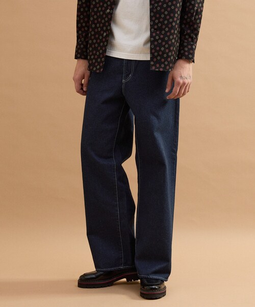 40ｃｔ＆525（フォーティーカラッツアンドゴーニーゴ）の「コットンデニムパンツ（デニムパンツ・メンズ・ネイビー/ブルー・03/02）」の2枚目の写真