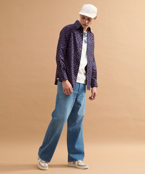 40ｃｔ＆525（フォーティーカラッツアンドゴーニーゴ）の「コットンデニムパンツ（デニムパンツ・メンズ・ネイビー/ブルー・03/02）」の6枚目の写真