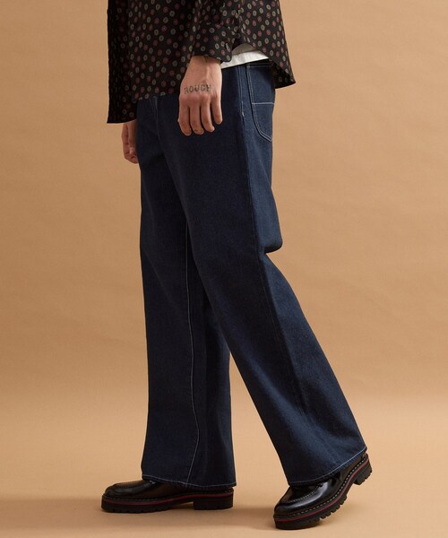 40ｃｔ＆525（フォーティーカラッツアンドゴーニーゴ）の「コットンデニムパンツ（デニムパンツ・メンズ・ネイビー/ブルー・03/02）」の8枚目の写真