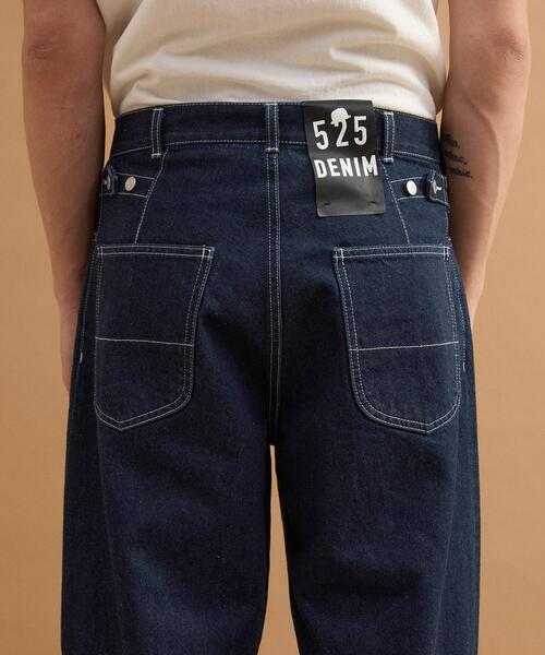 40ｃｔ＆525（フォーティーカラッツアンドゴーニーゴ）の「コットンデニムパンツ（デニムパンツ・メンズ・ネイビー/ブルー・03/02）」の18枚目の写真