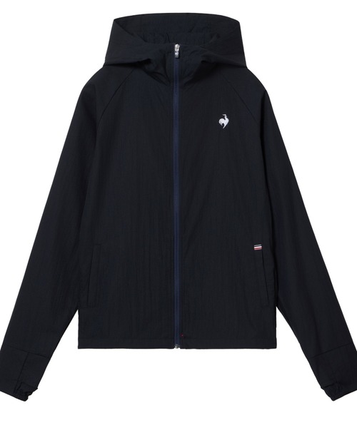 le coq sportif（ルコックスポルティフ）の「ルコックスポルティフ  ポケッタブルUVカットウィンドジャケット（ナイロンジャケット・レディース・ネイビー/ブルー・XL/M/L）」の13枚目の写真