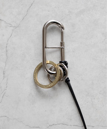 Iroquois（イロコイ）の「SENTI センティ / W LOCK KEY RING レザーロックキーリング キーホルダー 牛革 日本製 / 2061（キーホルダー）」