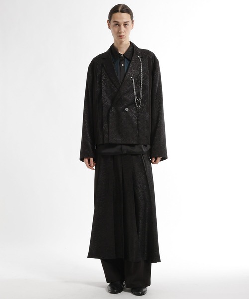 HARE(ハレ)の「チェーンラペルブローチL(HARE)(ブローチ/コサージュ・メンズ・シルバー・FREE)」の2枚目の写真