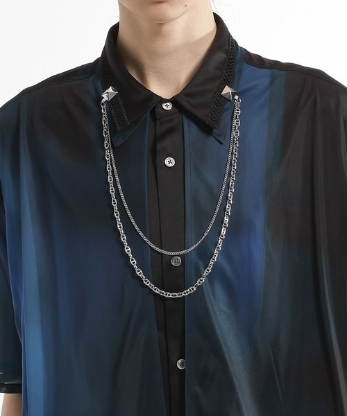 HARE(ハレ)の「チェーンラペルブローチL(HARE)(ブローチ/コサージュ・メンズ・シルバー・FREE)」の11枚目の写真