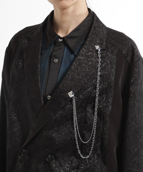 HARE(ハレ)の「チェーンラペルブローチL(HARE)(ブローチ/コサージュ・メンズ・シルバー・FREE)」の13枚目の写真