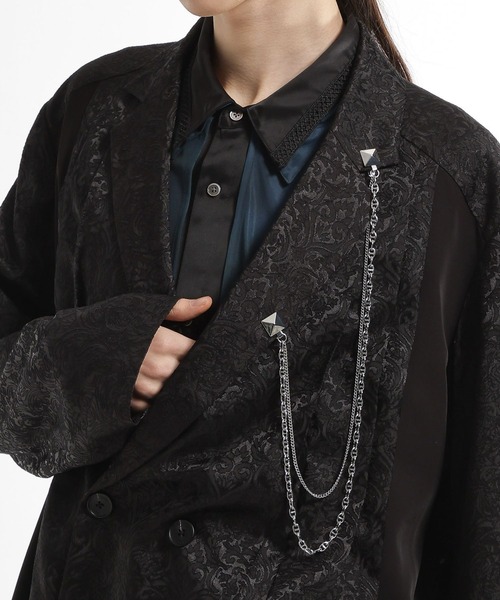 HARE(ハレ)の「チェーンラペルブローチL(HARE)(ブローチ/コサージュ・メンズ・シルバー・FREE)」の14枚目の写真