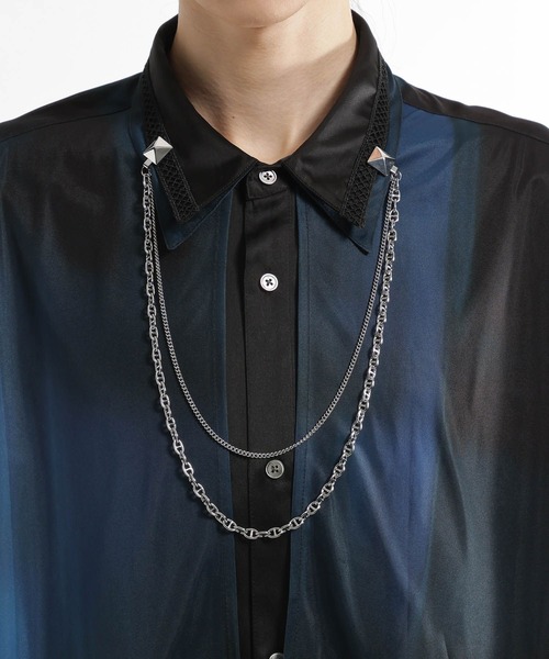 HARE(ハレ)の「チェーンラペルブローチL(HARE)(ブローチ/コサージュ・メンズ・シルバー・FREE)」の19枚目の写真