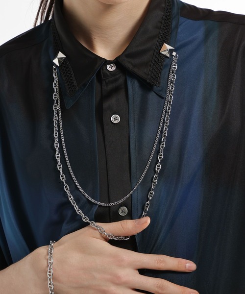 HARE(ハレ)の「チェーンラペルブローチL(HARE)(ブローチ/コサージュ・メンズ・シルバー・FREE)」の20枚目の写真