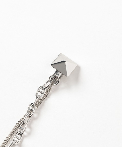 HARE(ハレ)の「チェーンラペルブローチL(HARE)(ブローチ/コサージュ・メンズ・シルバー・FREE)」の7枚目の写真