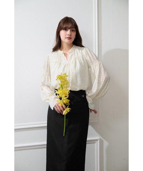 Her lip to(ハーリップトゥー)の「Front Slit Long Skirt(スカート・レディース・ホワイト系・S/M)」の13枚目の写真