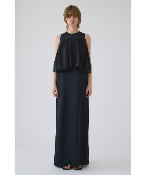 RIM.ARK（リムアーク）の「Balloon forum dress バルーン フォーム ドレス（ドレス・レディース・ブラック/ダークネイビー・36/38）」の3枚目の写真