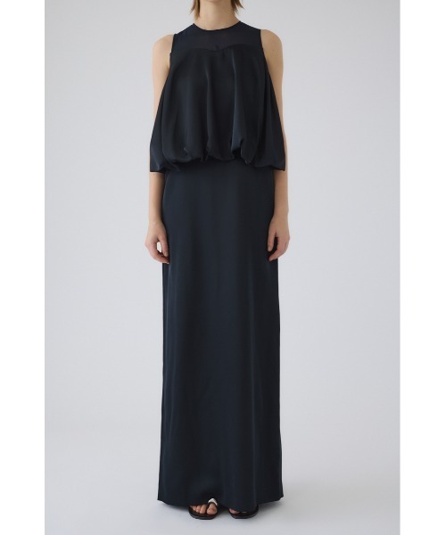 RIM.ARK（リムアーク）の「Balloon forum dress バルーン フォーム ドレス（ドレス・レディース・ブラック/ダークネイビー・36/38）」の4枚目の写真