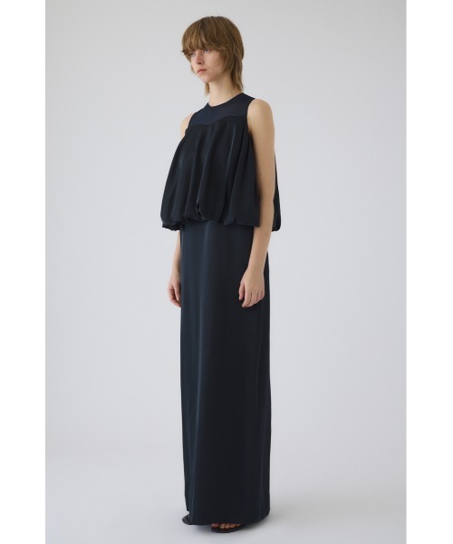 RIM.ARK（リムアーク）の「Balloon forum dress バルーン フォーム ドレス（ドレス・レディース・ブラック/ダークネイビー・36/38）」の9枚目の写真