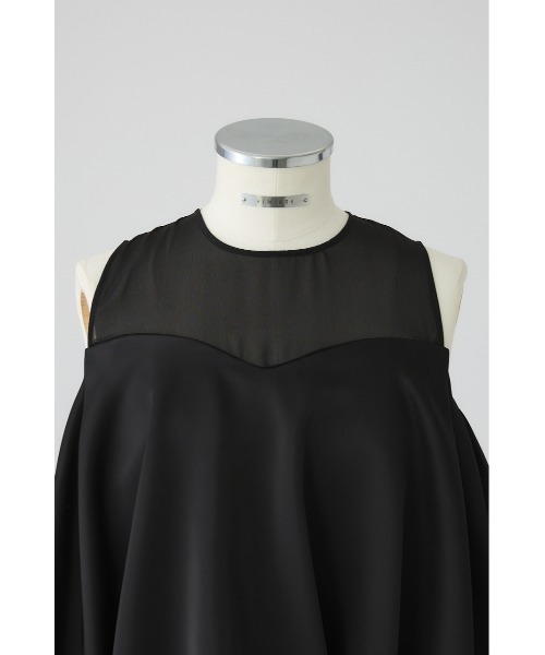 RIM.ARK（リムアーク）の「Balloon forum dress バルーン フォーム ドレス（ドレス・レディース・ブラック/ダークネイビー・36/38）」の20枚目の写真