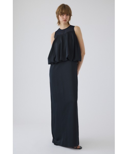 RIM.ARK（リムアーク）の「Balloon forum dress バルーン フォーム ドレス（ドレス・レディース・ブラック/ダークネイビー・36/38）」の3枚目の写真