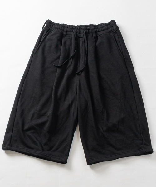 JOHN'S CLOSET(ジョンズクローゼット)の「【31】フロント&バック ワンタック スウェットワイドショーツ/ハーフパンツ(スウェットパンツ・メンズ・ブラック/グレー・LARGE/MEDIUM)」の12枚目の写真