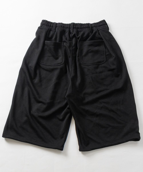 JOHN'S CLOSET(ジョンズクローゼット)の「【31】フロント&バック ワンタック スウェットワイドショーツ/ハーフパンツ(スウェットパンツ・メンズ・ブラック/グレー・LARGE/MEDIUM)」の13枚目の写真