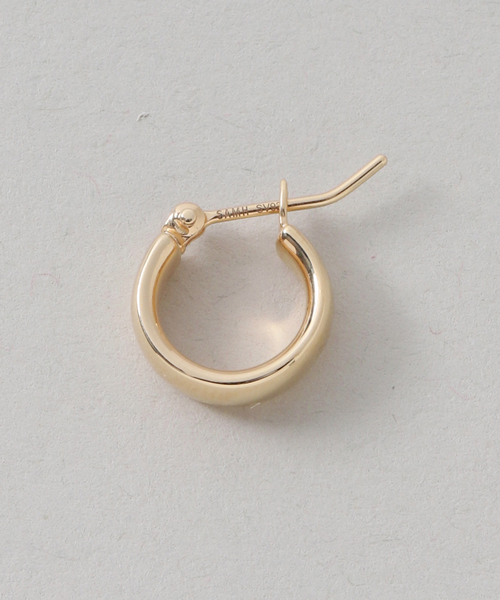 Lilas(リラ)の「《WEB限定》【SAMH by LILAS】フラットフープピアスK18GP(両耳)(ピアス(両耳用)・レディース・ゴールド・FREE)」の8枚目の写真