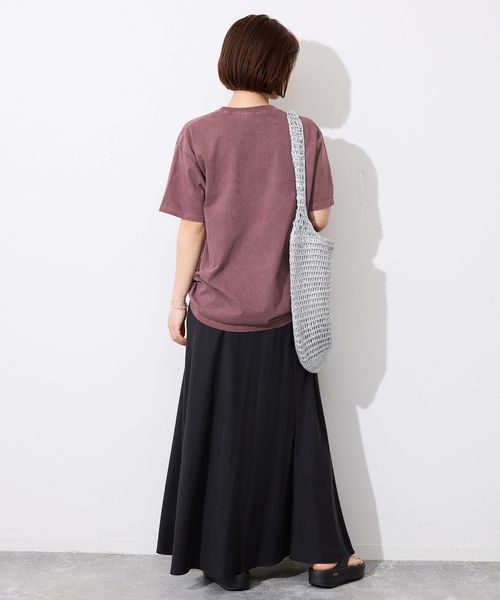 SIERRA DESIGNS（シェラデザイン）の「Sierra Designs/シエラデザインズ SLOBE別注 DOG TEE 【手洗い可能】（Tシャツ/カットソー・レディース・アイボリー/ボルドー・FREE）」の3枚目の写真