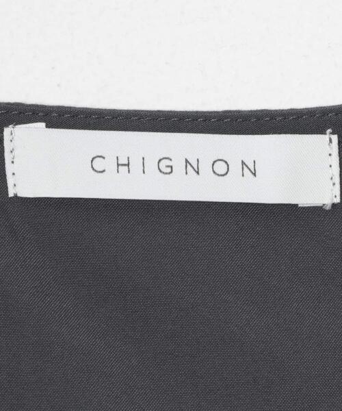 URBAN RESEARCH ROSSO WOMEN(アーバンリサーチ ロッソ)の「CHIGNON ヘムレースサテンタンクトップ(タンクトップ・レディース・オフホワイト/ブラック・FREE)」の13枚目の写真