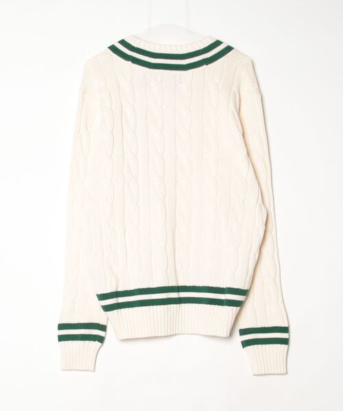 POLO RALPH LAUREN（ポロ ラルフ ローレン）の「アイコニック クリケット セーター（ニット/セーター・メンズ・ナチュラル・S/M/L/XS）」の2枚目の写真