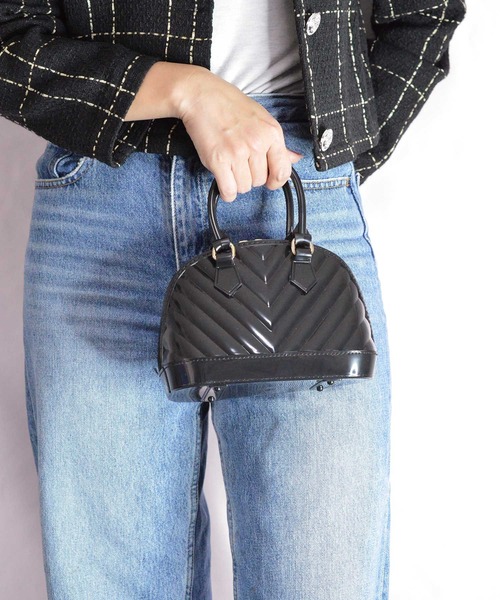 BROTHERHOOD（ブラザーフッド）の「【eY】Candy Dome mini Bag（ハンドバッグ・レディース・ホワイト/イエロー/ブラック/ピンク/ベージュ・FREE）」の11枚目の写真